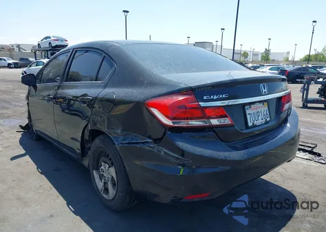 2013 Honda Civic Lx из США, поврежденный, VIN 19XFB2F54DE275550